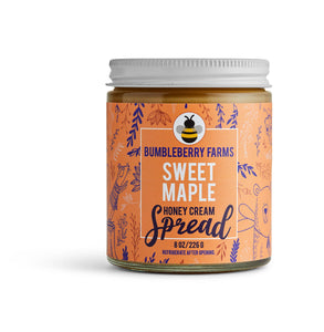 BUMBLEBERRY FARMS - Sweet Maple Honey Cream Spread