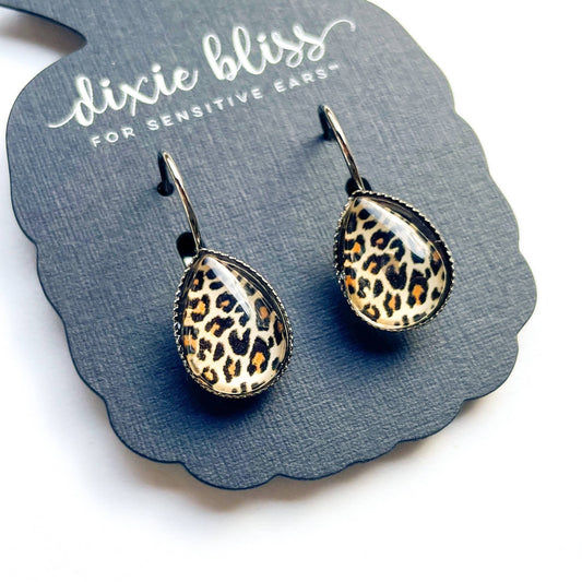 Wild Leverback Mini Earrings