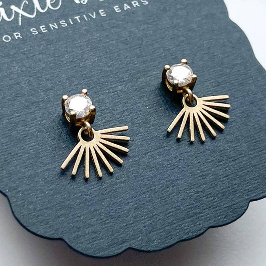 Stud Burst Earrings