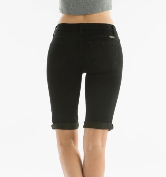 Kancan Black Bermuda Shorts