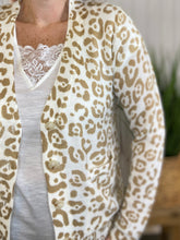 Load image into Gallery viewer, Lightweight Leopard Button Front Cardigan