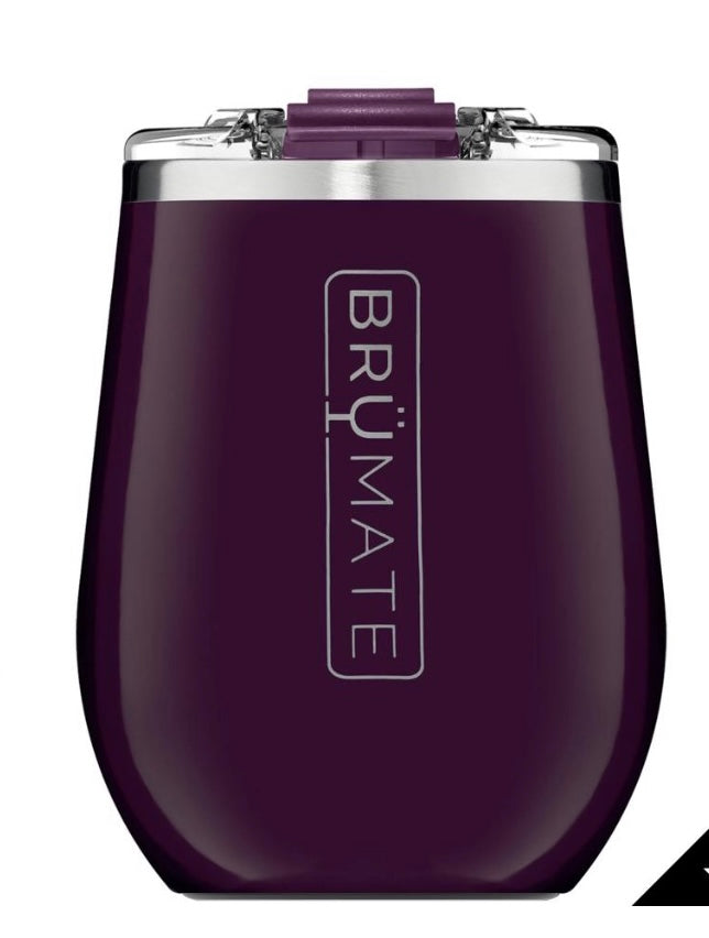 BruMate Uncork'd Wine Tumbler - PLUM