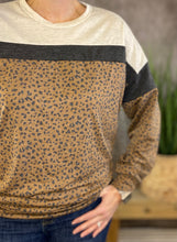 Load image into Gallery viewer, French Terry Animal Block Sweatshirt