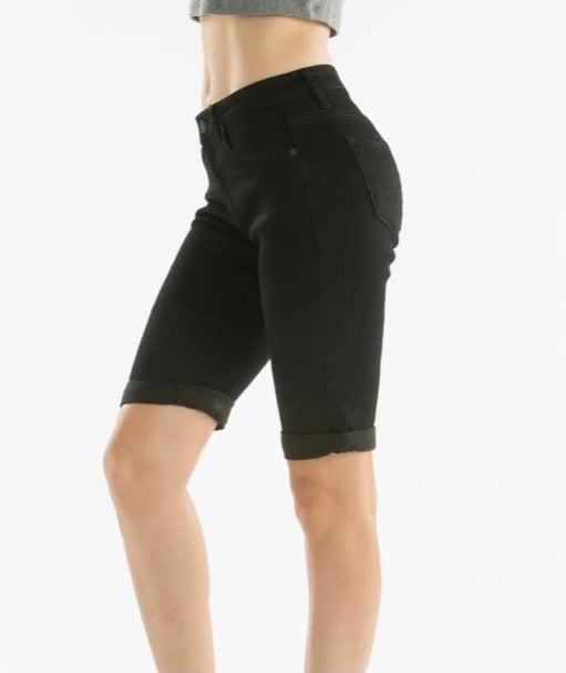 Kancan Black Bermuda Shorts