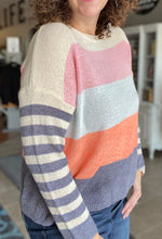 Load image into Gallery viewer, Sweetie Stripe Lightweight Sweater