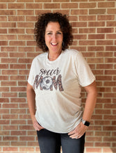 Load image into Gallery viewer, LEOPARD SOCCER MOM Graphic Tee