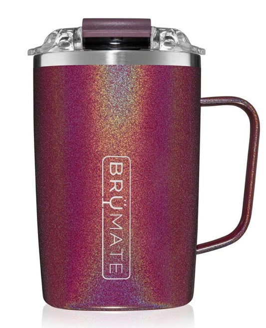 BruMate Toddy 16oz - GLITTER MERLOT