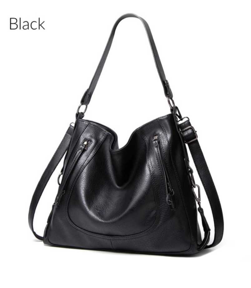 Black Tassel Handbag