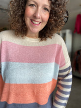 Load image into Gallery viewer, Sweetie Stripe Lightweight Sweater