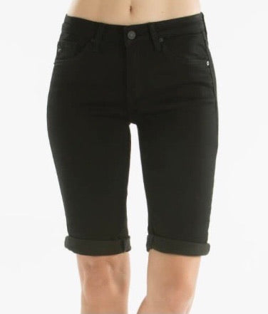 Kancan Black Bermuda Shorts