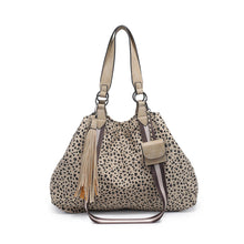 Load image into Gallery viewer, Animal Fabric Satchel with Tassel