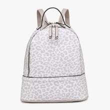 Load image into Gallery viewer, Taupe Cheetah Backpack
