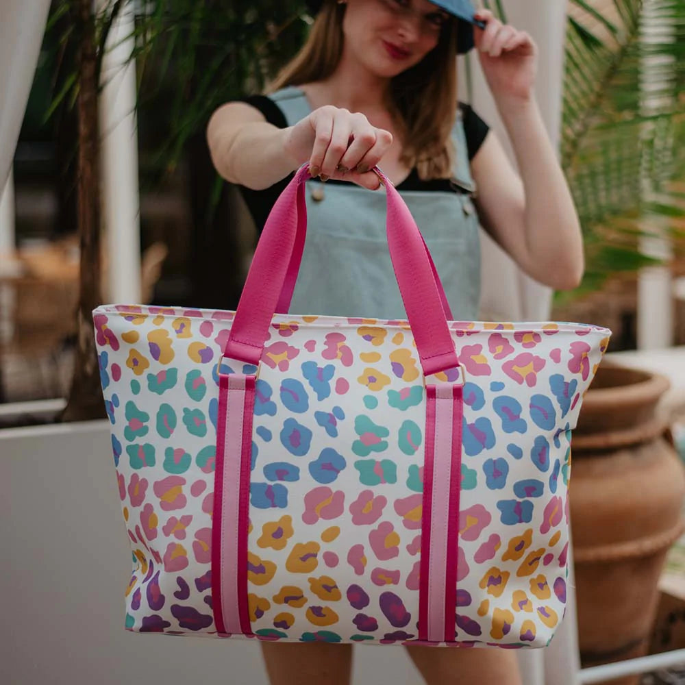 Bold Print Tote Bag