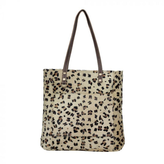 MYRA - Beachy Leather & Hair On Bag